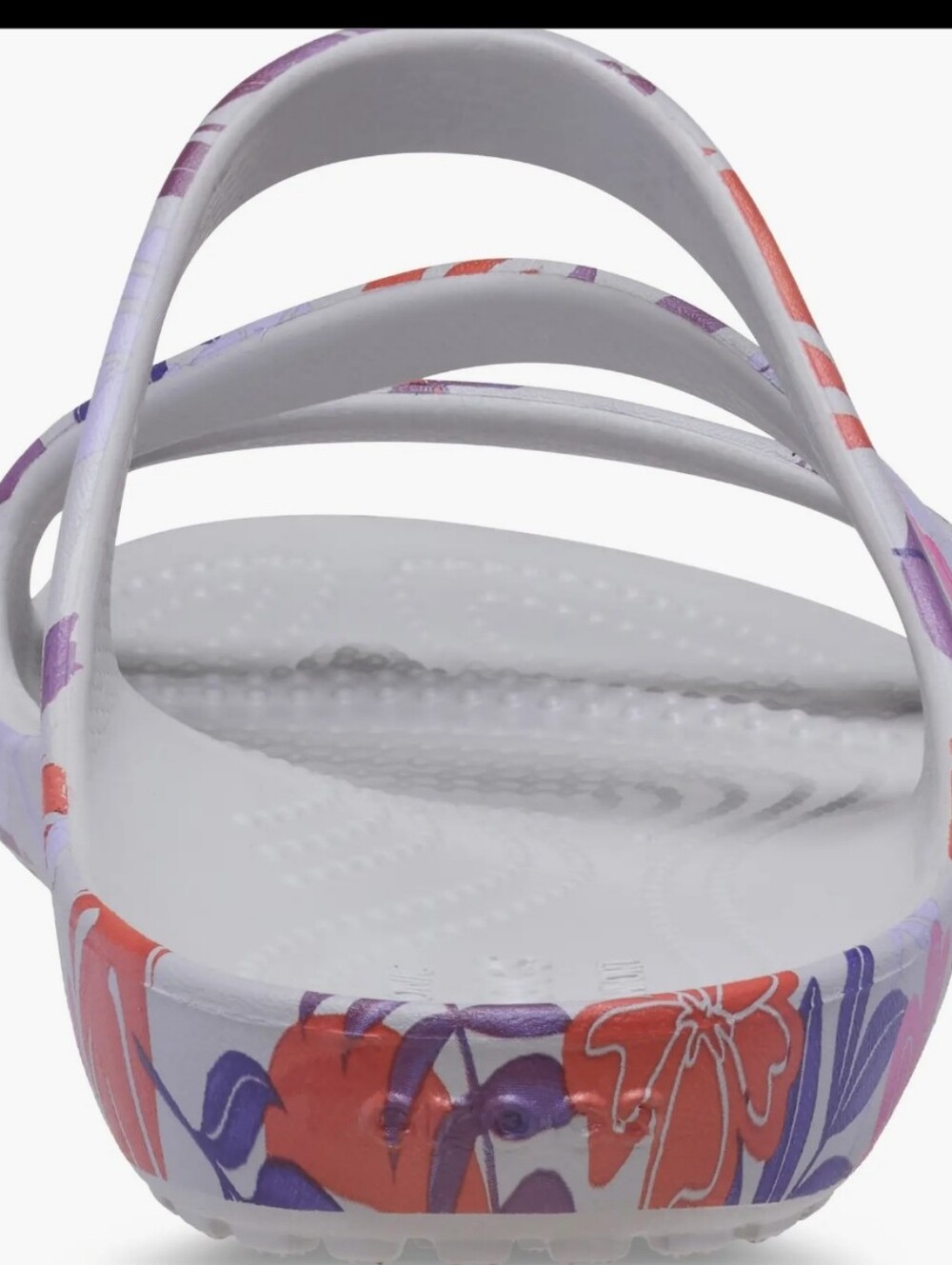 Crocs Kadee II Tropical Sandals Tropical Floral Colorway Size W7 - Picture 6 of 10